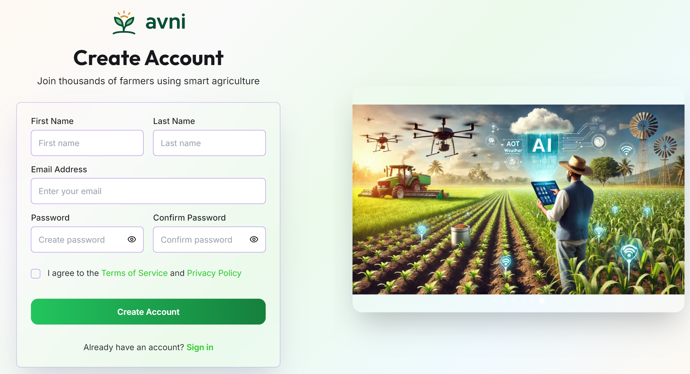 Avni Authentication